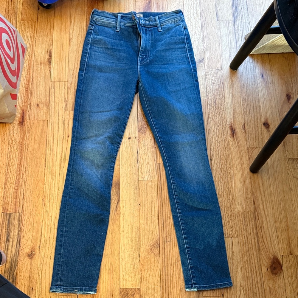 MOTHER Men's Slim Jeans in Deep Blue